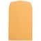 JAM Paper 7.5" x 10.5" Brown Kraft Recycled Manila Open End Envelopes, 100ct.